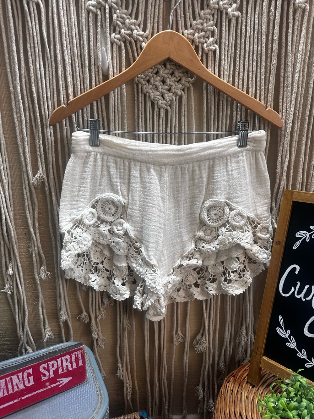 Free People Soft Skies Gauze Shorts Size Small